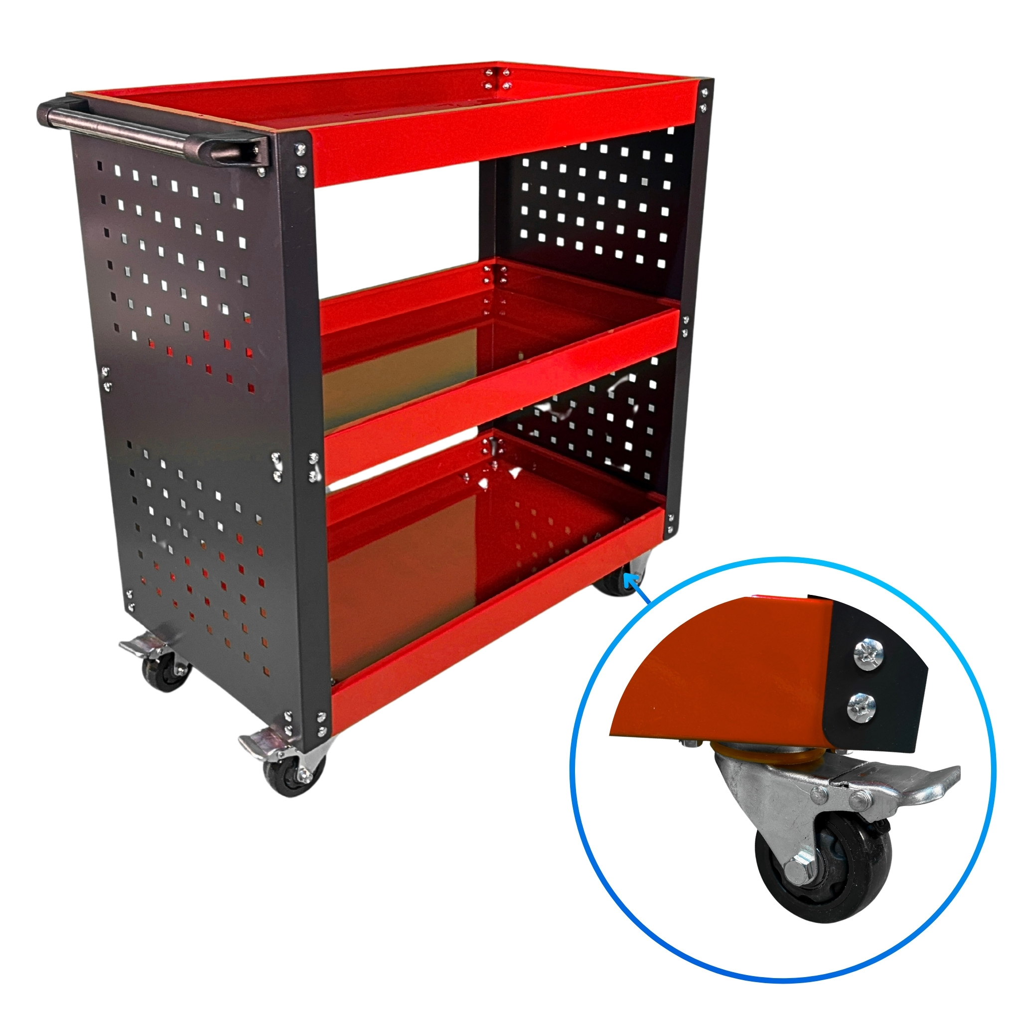 BL-5007 - Montážny vozík na náradie Drivex s bočnými panelmi (14)